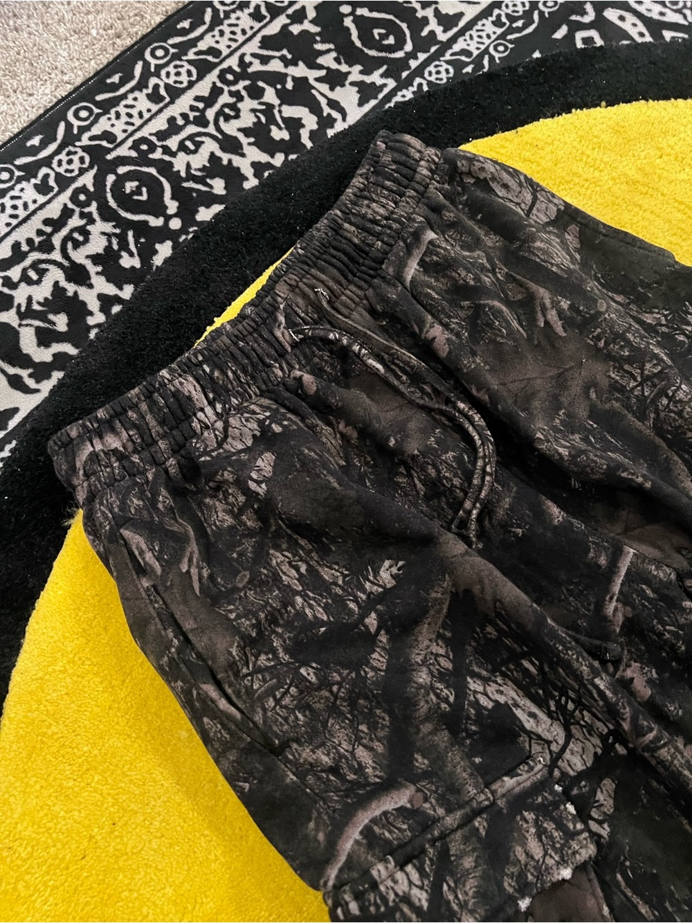 YoungLA 2033 - HERITAGE CARGO SWEATS, medium, dark tree camo - Picture 3 of 8